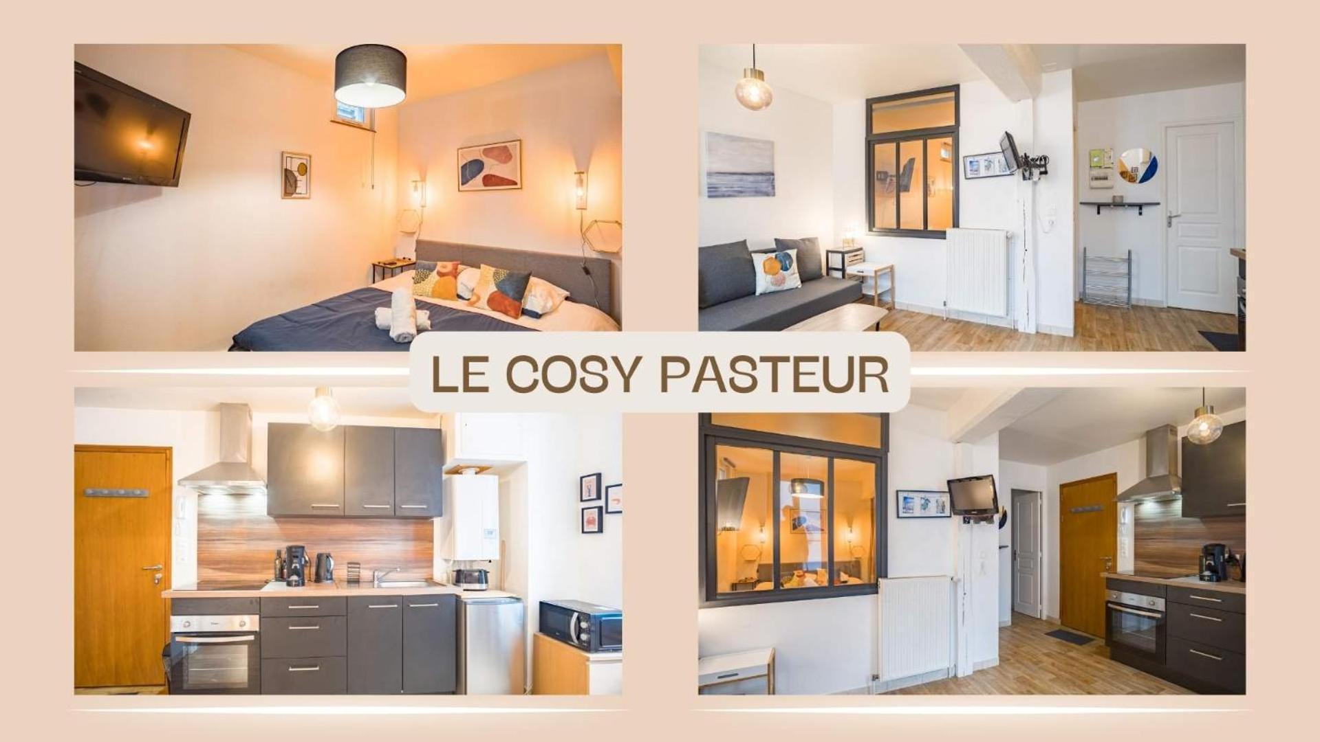 Apartament Le Cosy Pasteur 5 Min Hypercentre Parking Public Gratuit A Proximite Troyes Zewnętrze zdjęcie